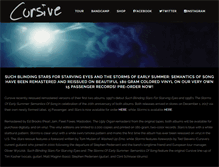 Tablet Screenshot of cursivearmy.com